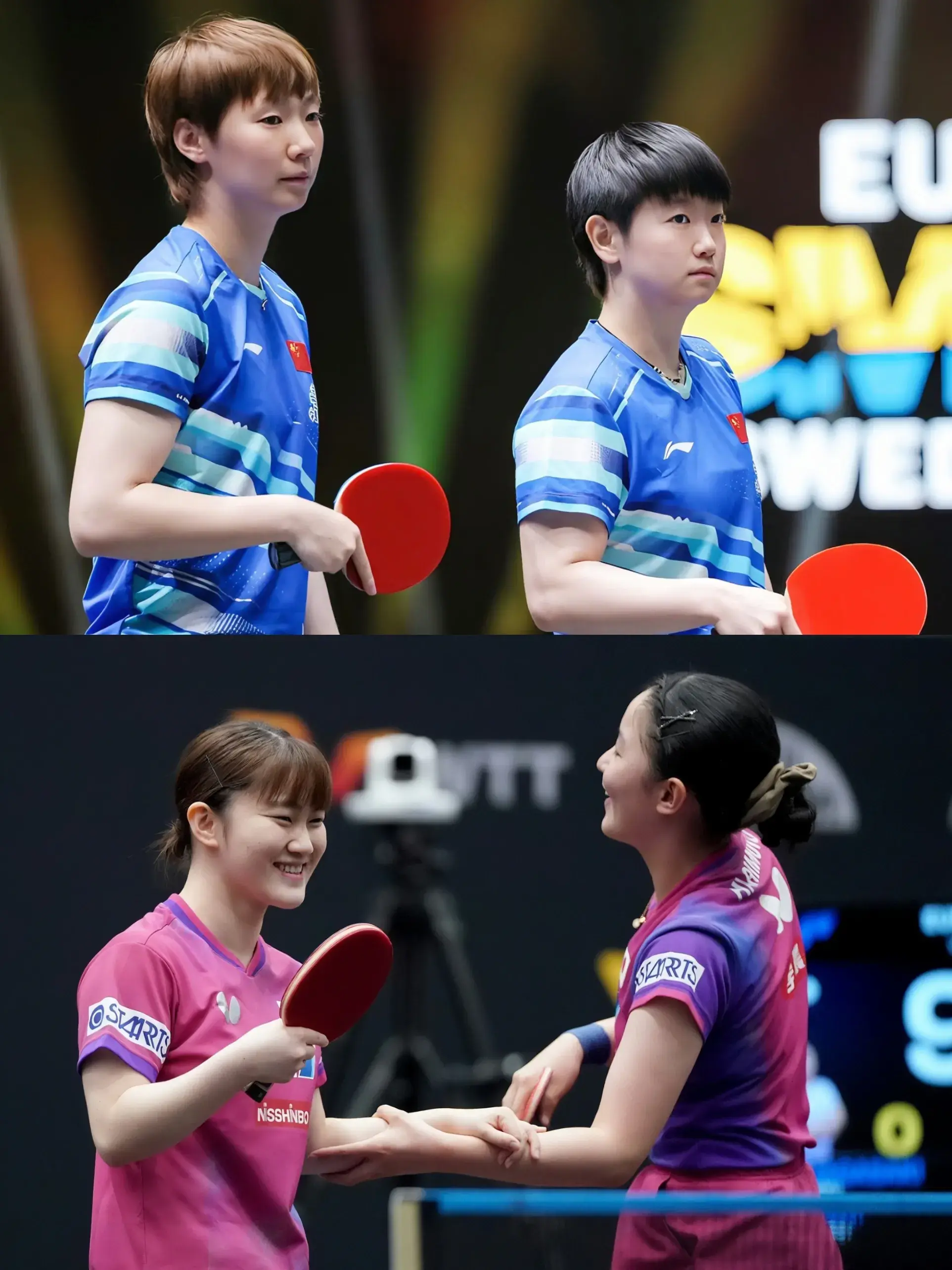 双孙颖莎 双孙颖莎